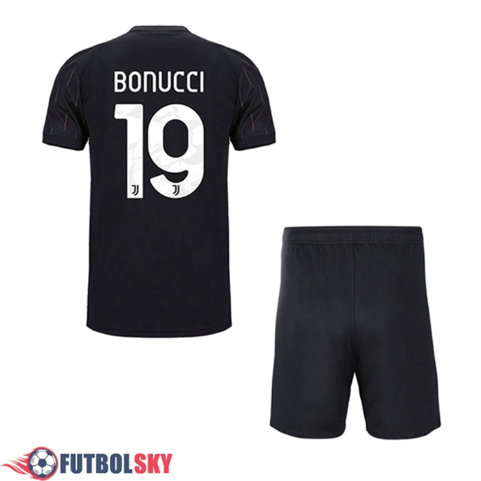 Camiseta Futbol Juventus (BONUCCI 19) Ninos Alternativo 2021/2022