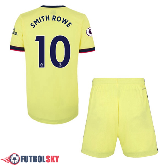 Camiseta Futbol FC Arsenal (Emile Smith Rowe 10) Ninos Alternativo 2021/2022