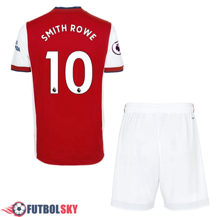 Camiseta Futbol FC Arsenal (Emile Smith Rowe 10) Ninos Titular 2021/2022