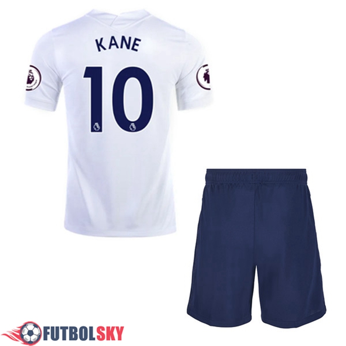 Camiseta Futbol Tottenham Hotspur (Harry Kane 10) Ninos Titular 2021/2022