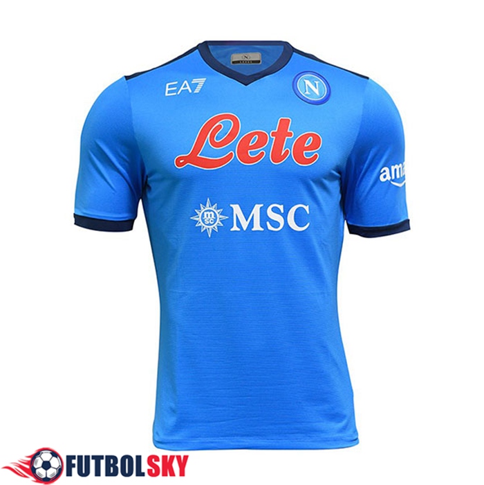 Nuevo Camiseta Futbol SSC Napoli Titular 2021/2022