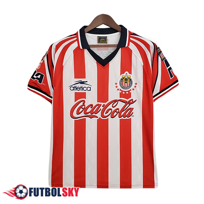 Camiseta Futbol Guadalajara Chivas Retro Titular 1998/1999