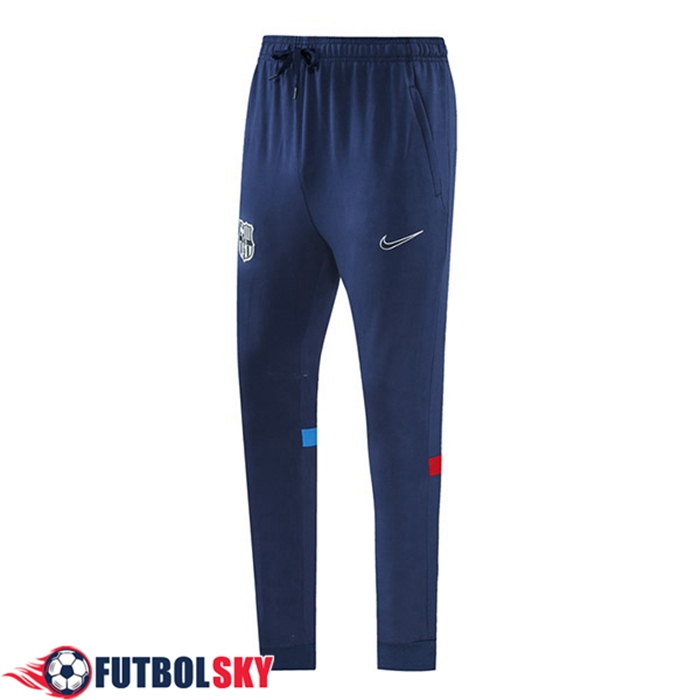 Pantalon Entrenamiento FC Barcelona Azul Marino/Rojo/Azul 2021/2022