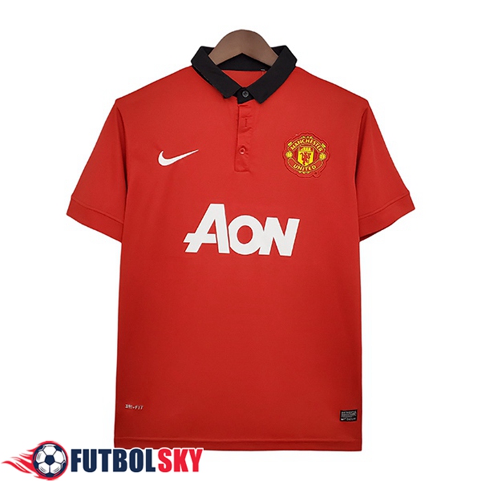 Camiseta Futbol Manchester United Retro Titular 2013/2014