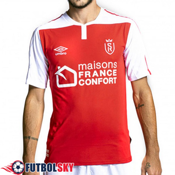 Camiseta Futbol Stade de Reims Titular 2021/2022