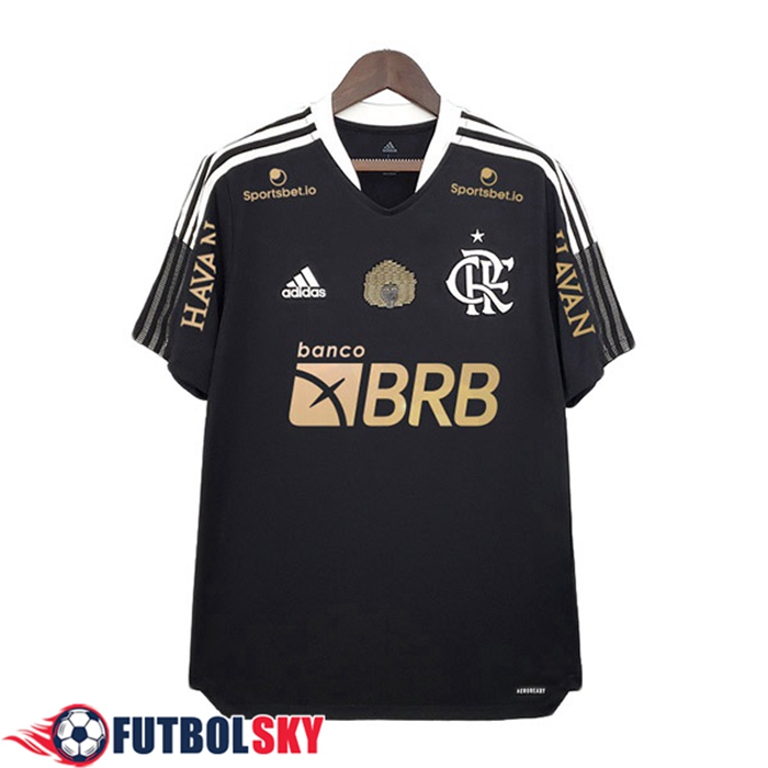 Camiseta Futbol ALL Sponsor Flamengo Alternativo 2021/2022
