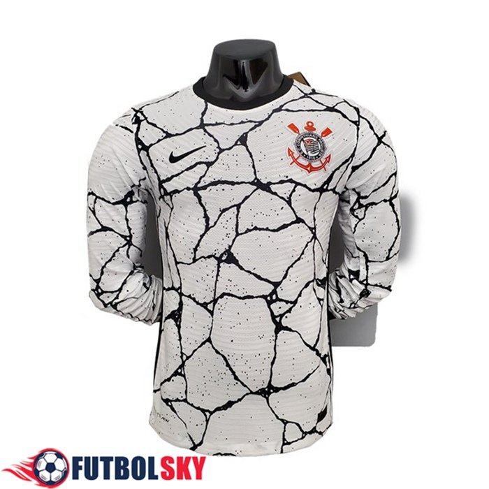 Camiseta Futbol Corinthians Titular Manga Larga 2021/2022