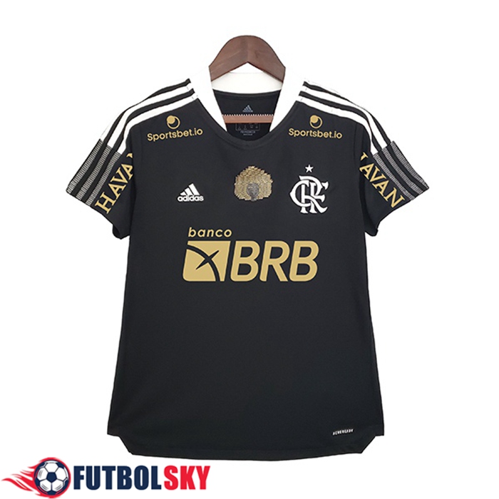Camiseta Futbol Flamengo Femme Alternativo 2021/2022