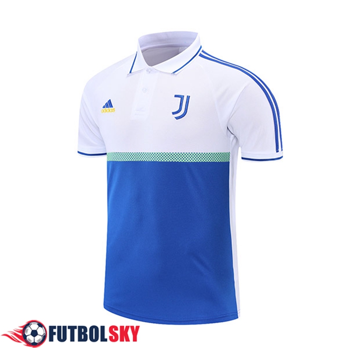 Camiseta Polo Juventus Blancaa/Azul 2021/2022