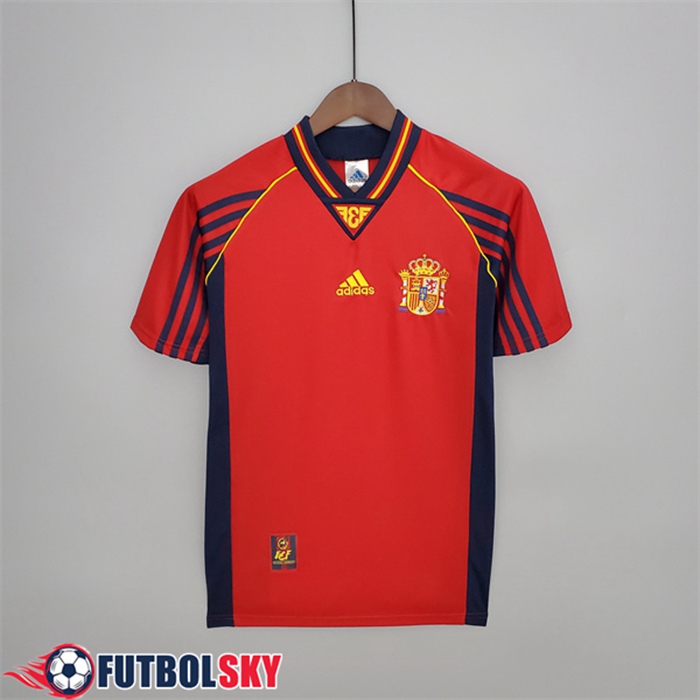Camisetas De Futbol España Retro Titular 1998