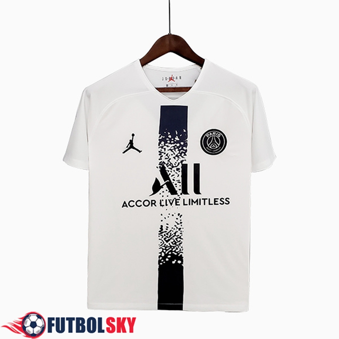 Camisetas De Futbol PSG Jordan Special Edition Negro/Blanca 2022/2023