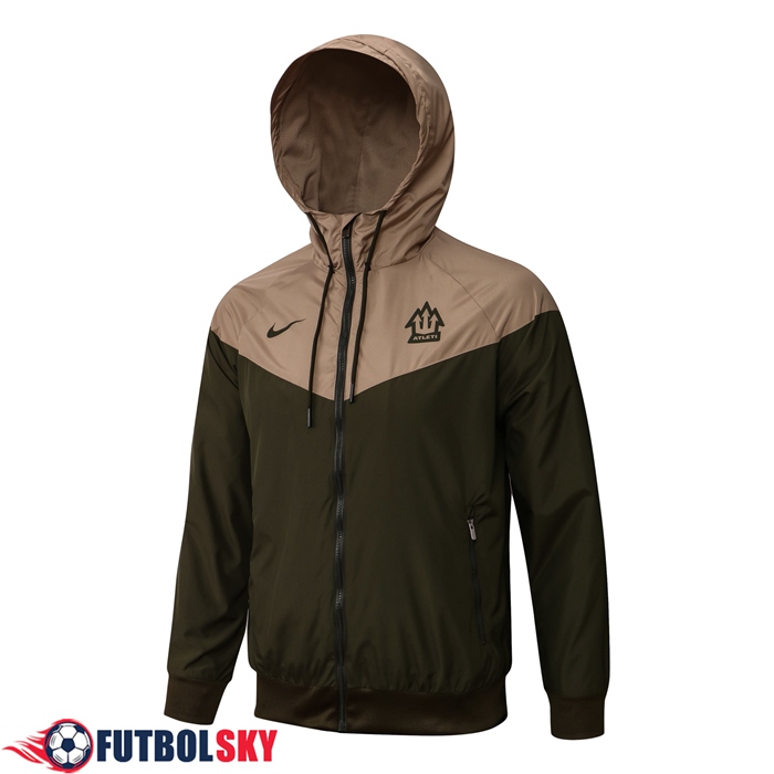 Rompevientos Atletico Madrid Verde Oscuro 2022/2023