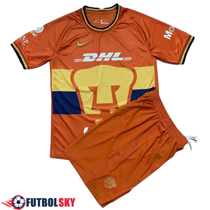 Camiseta Futbol Pumas UNAM Ninos Tercero 2022/2023