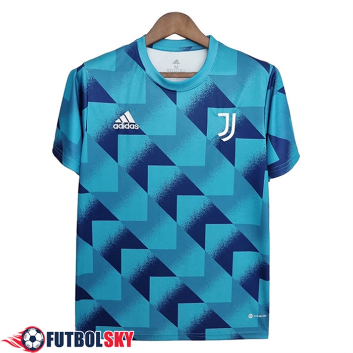 Camiseta Entrenamiento Juventus Azul Geometric Pattern 2022/2023