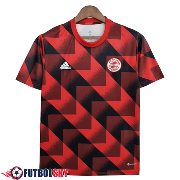 Camiseta Entrenamiento Bayern Munich Rojo Geometric Pattern 2022/2023