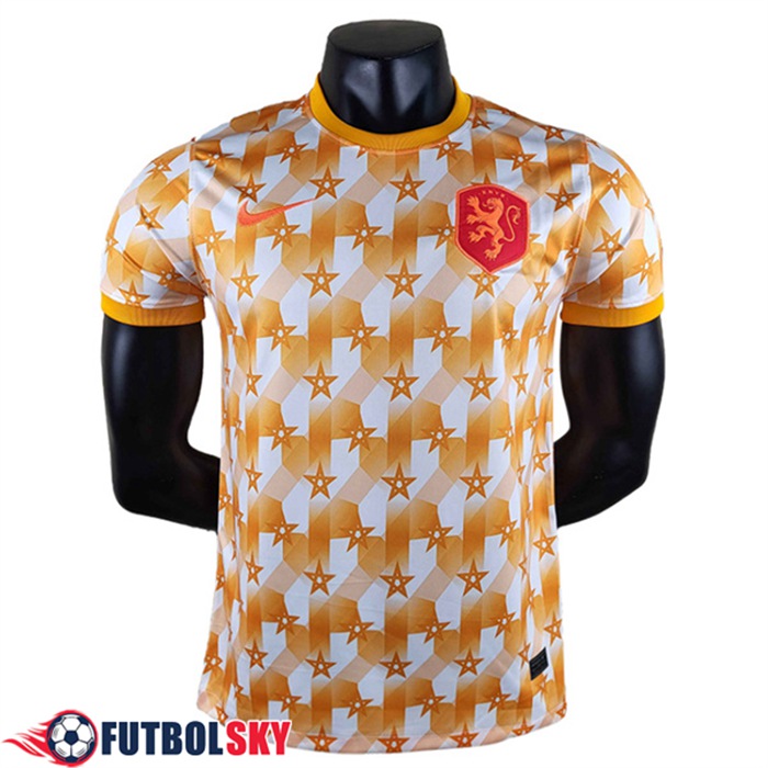 Camiseta Futbol Países Bajos Naranja 2022/2023