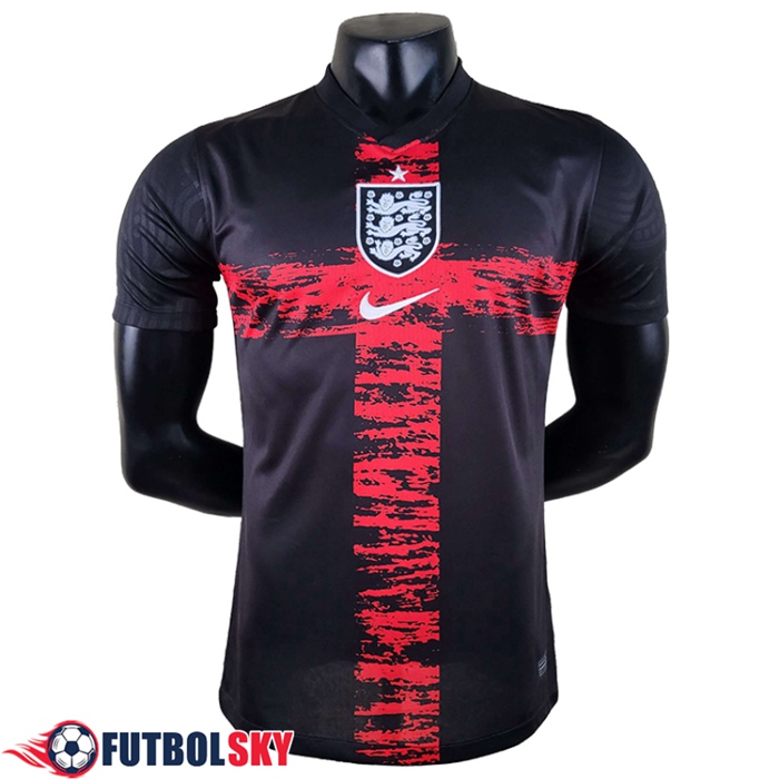 Camiseta Futbol Inglaterra Concept Negro 2022/2023
