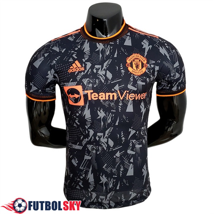 Camisetas De Futbol Manchester United Camouflage Negro 2022/2023
