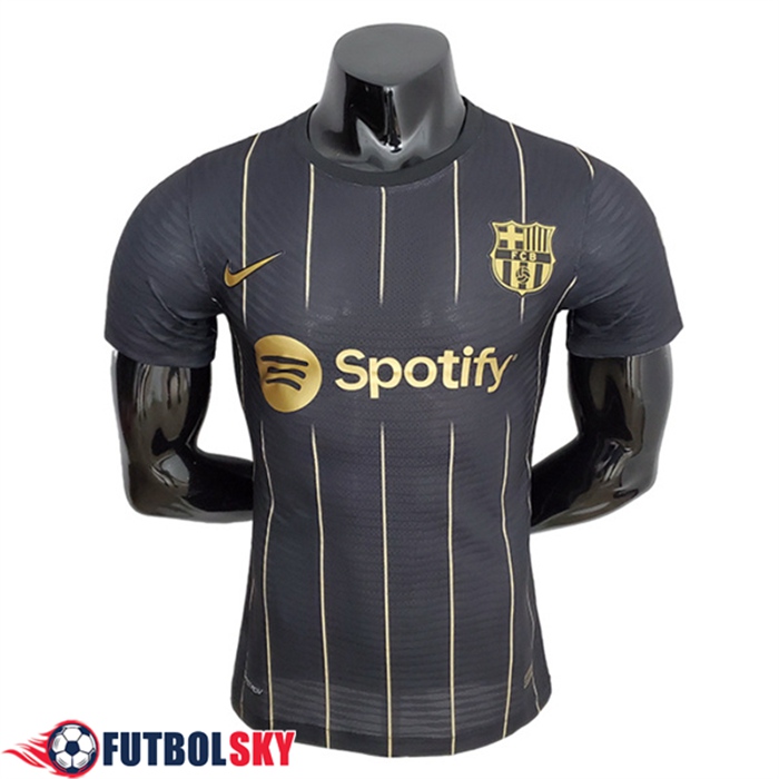 Camisetas De Futbol FC Barcelona Player Version Negro 2022/2023