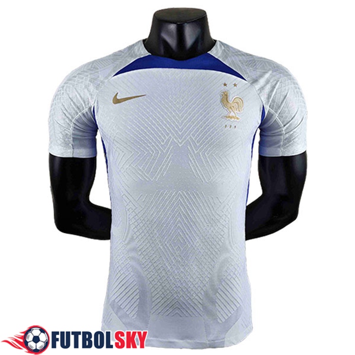 Camiseta Entrenamiento Francia Blanco 2022/2023