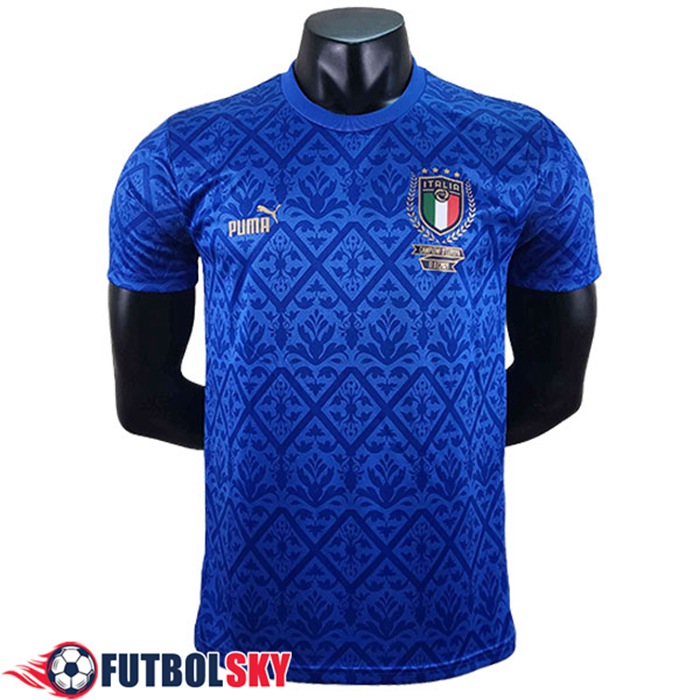 Camiseta Futbol Italia Commemorative Edition Azul 2022