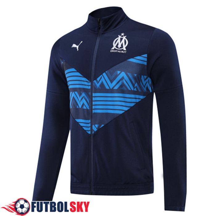 Chaquetas Futbol Marsella OM Azul Marin 2022/2023