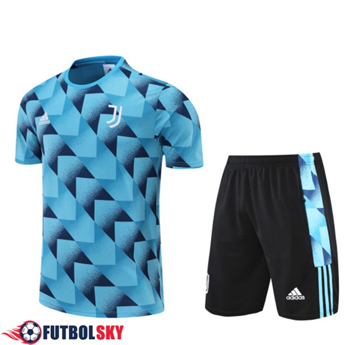 Camiseta Entrenamiento Juventus + Cortos Azul 2022/2023