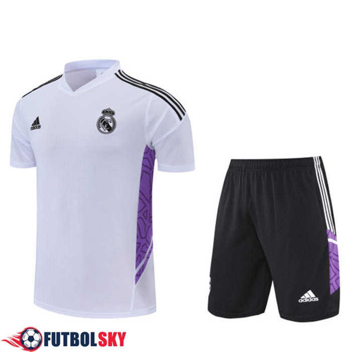 Camiseta Entrenamiento Real Madrid + Cortos Negro 2022/2023