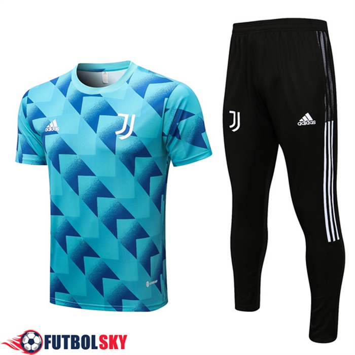 Camiseta Entrenamiento Juventus + Pantalones Azul 2022/2023