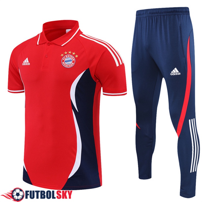 Camiseta Polo Bayern Munich Rojo 2022/2023
