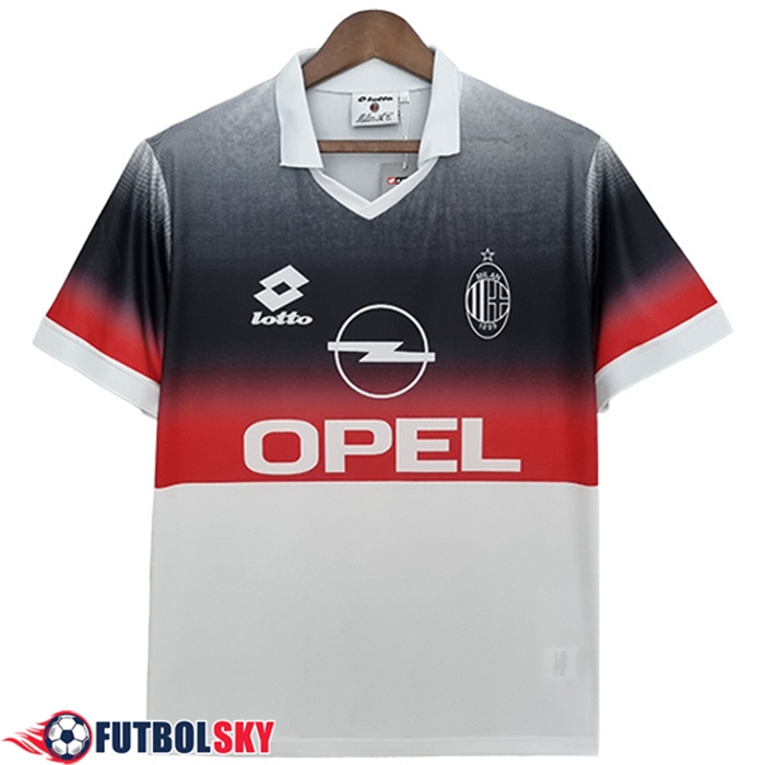 Camisetas De Futbol AC Milan Retro Blanco 1995/1996