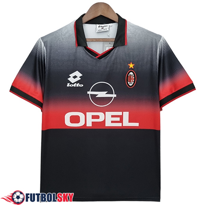 Camisetas De Futbol AC Milan Retro Negro 1995/1996