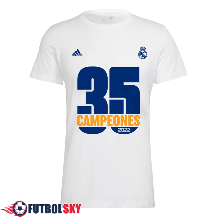 Camiseta T Shirt Real Madrid Champions 35