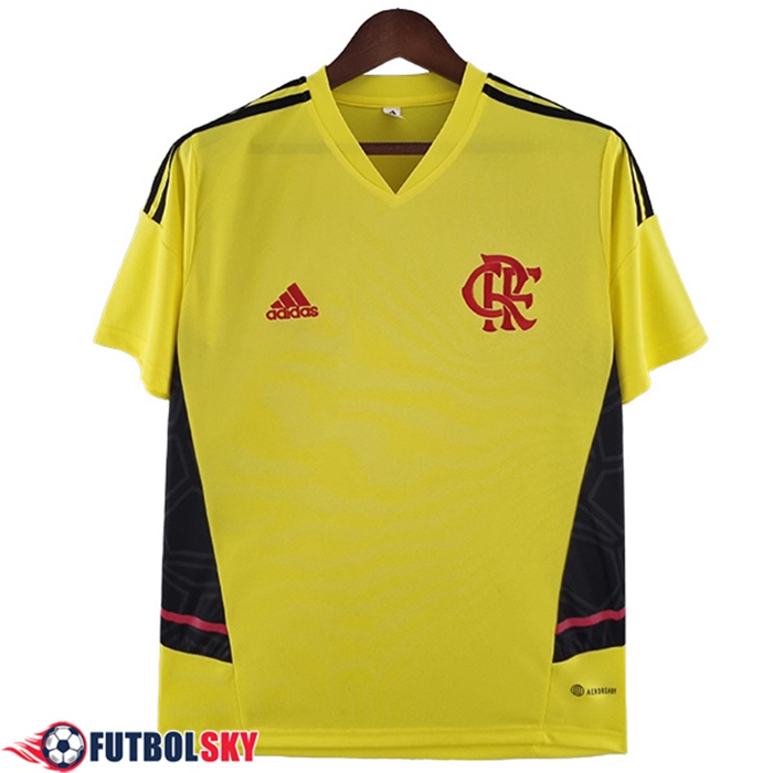 Camiseta Entrenamiento Flamengo Amarillo 2022/2023