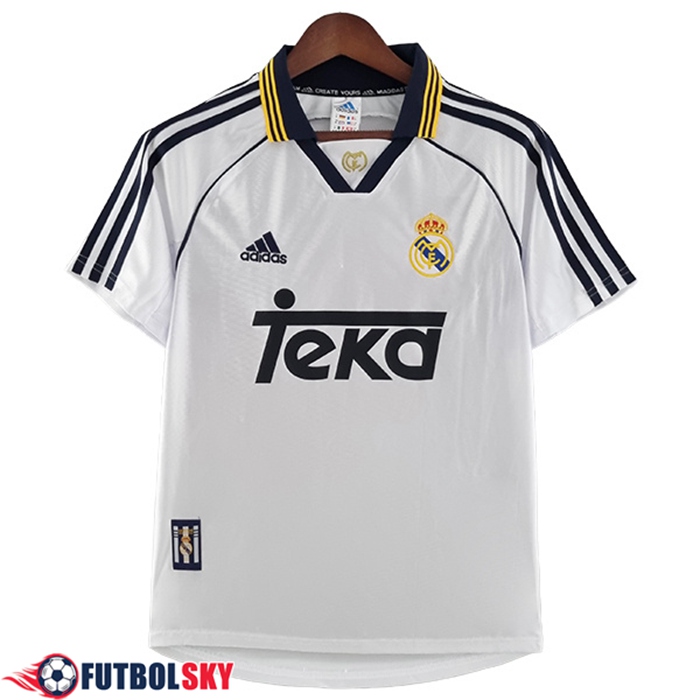 Camisetas De Futbol Real Madrid Retro Primera 2000/2001