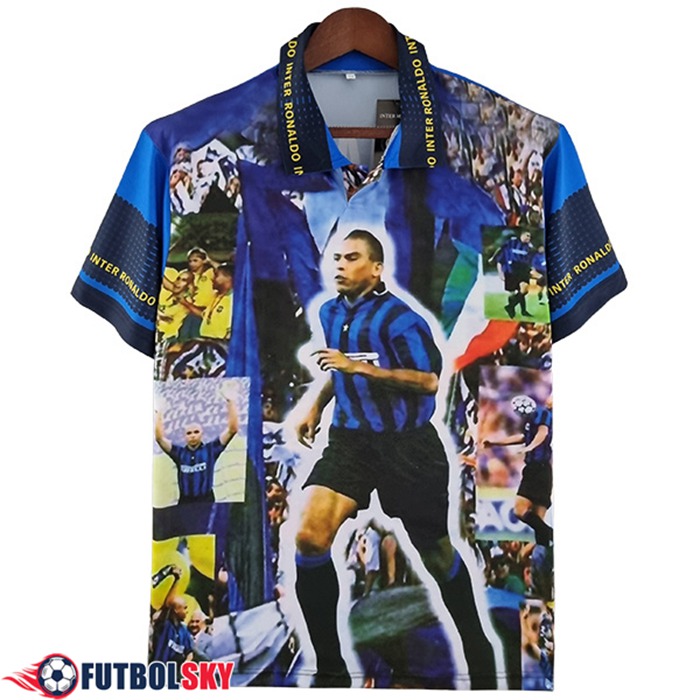 Camisetas De Futbol Inter Milan Retro Ronaldo 1997/1998