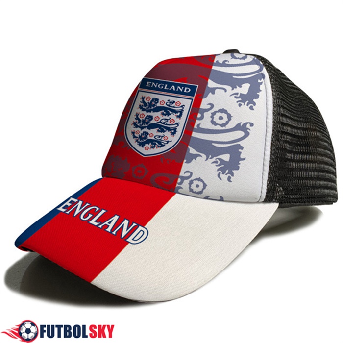 Gorra De Futbol Inglaterra Blanco/Rojo 2023