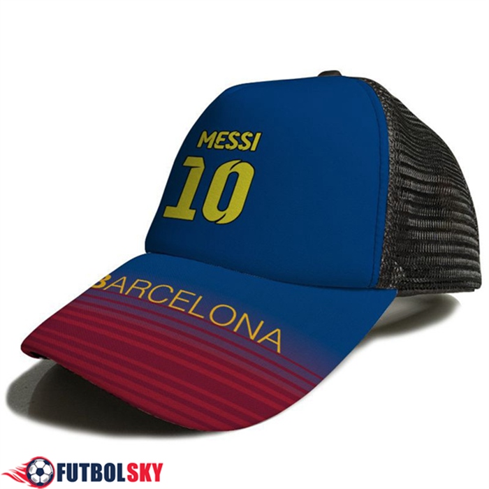 Gorra De Futbol Messi 10 Azul/Rojo 2023