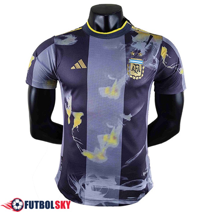 Camiseta Equipo Nacional Argentina Negro/Gris 2022/2023