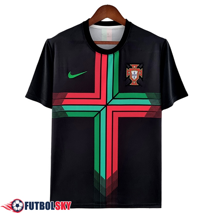 Camiseta Equipo Nacional Portugal Concept Negro 2022/2023
