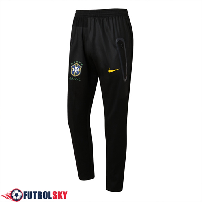 Pantalon Entrenamiento Brasile Negro 2022/2023 -02