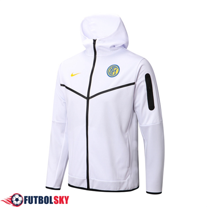 Chaqueta Con Capucha Inter Milan Blanco 2022/2023