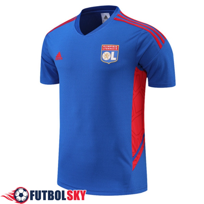 Camiseta Entrenamiento Lyon OL Azul 2022/2023