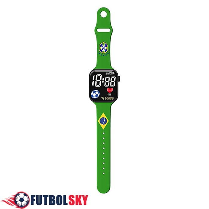Reloj Brasil Copa Del Mundo 2022