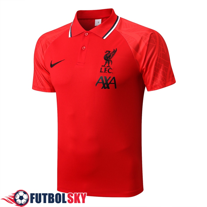 Camiseta Polo FC Liverpool Rojo 2022/2023