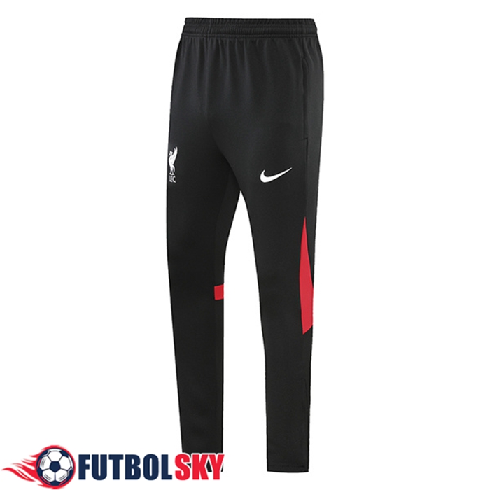Pantalon Entrenamiento FC Liverpool Negro/Rojo 2022/2023