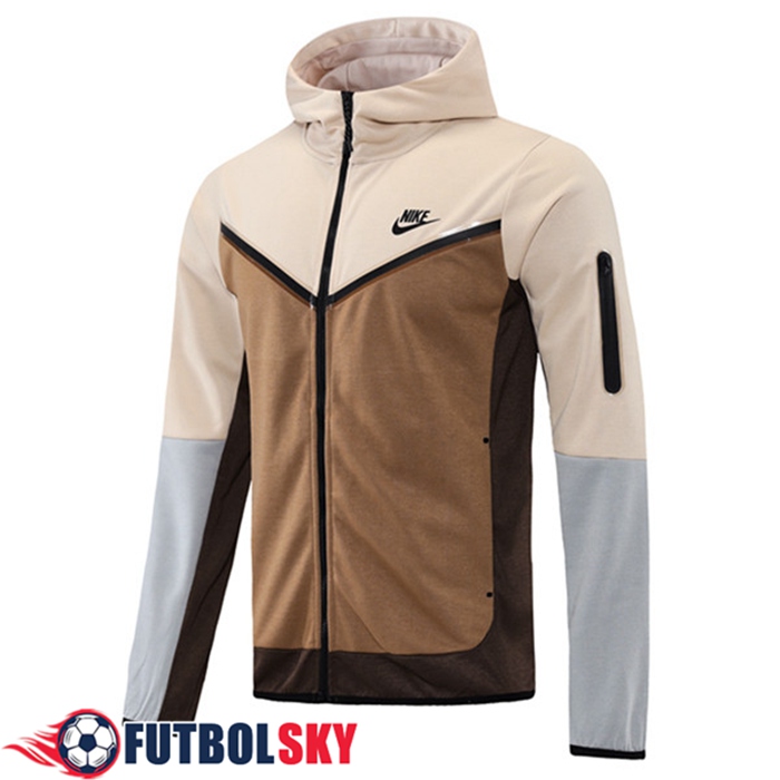 Chaqueta Con Capucha Nike Marrón 2022/2023