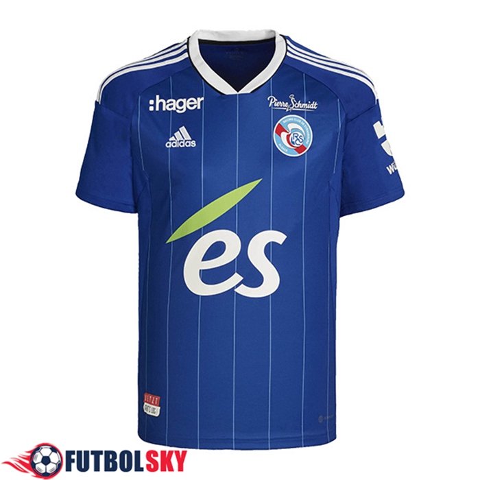 Nueva Camisetas De Futbol RC Strasbourg Primera 2022/2023