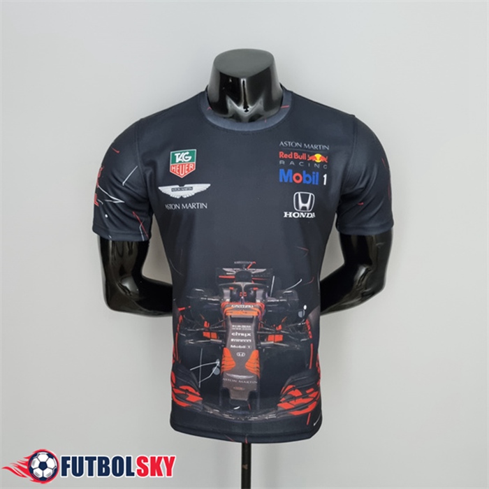 T-shirt F1 RedBull Racing Team Negro 2022