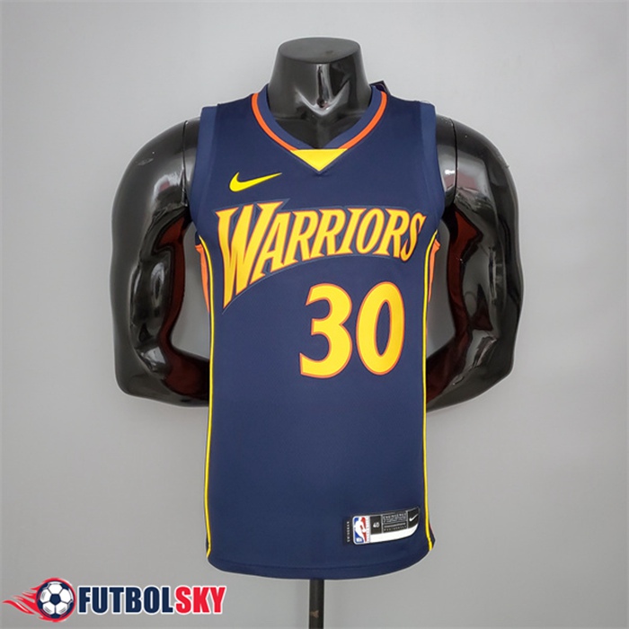 Nueva Camisetas Golden State Warriors (Curry #30) Negro